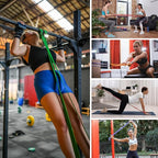Resistance Bands for Working Out, Workout Bands, Training Bands Set, Pull Up Exercise Bands for Home Workouts, Full Body Training, Physical Therapy.