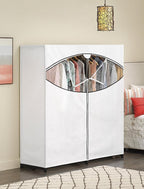 Whitmor 60-inch Extra-Wide Clothes Closet, 60” with White Cover