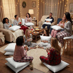 Soaoo Set of 30 Fluffy Throw Pillows Insert Bulk 18 x 18 Inches White, Filled in 400g Polyester Fiber, Decorative Square Pillow for Couch Sofa Bed and Party Supplies