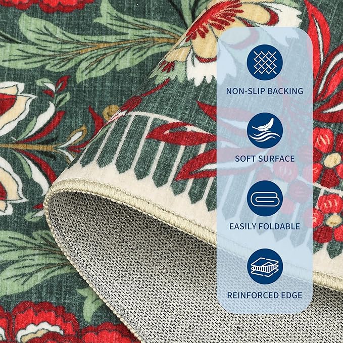 GarveeHome Washable Area Rugs