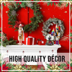 Nutcracker Ballet Gifts Musical Nutcracker Snow Globe, Christmas Ornaments Decorations, Holiday Home Decor, 5.75” x 4.5” inches, Clara and Prince
