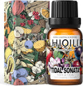 HIQILI Tidal Sonata Diffuser Oil for Humidifiers, Inspired by Gi. o Acqua di, Refill for Reed Diffusers, Mediterranean Vibe - 0.34 Fl Oz