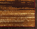 Unique Loom Barista Collection Area Rug - Mundo Nova (2' 2" x 6' 1" Runner, Beige/ Blue)