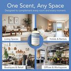 AROMA COUNTRY Fresh Linen Diffuser Oil - Luxury Essential Oils for Diffuser Refill & Air Freshener Room Spray, Long-Lasting, Natural Home Fragrance & Hotel Scent for Diffusers & Machines (8.5 Fl oz.)