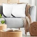 Utopia Bedding Throw Pillow Inserts (Pack of 2, White), 28 x 28 Inches Decorative Indoor Pillows for Sofa, Bed, Couch, Cushion Sham Stuffer