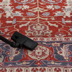 Keen Home Design 9x12 Rug - Machine Washable Area Rug with Non-Slip Backing, Ideal for Living Room, Dining Room, Bedroom - Vintage, Easy Clean, Durable, Low Pile Rug - (9' x 12')