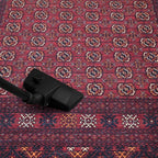 Keen Home Design 2x12 Rug - Machine Washable Runner with Non-Slip Backing, Ideal for Hallway, Entryway, Kitchen, Laundry Room - Vintage, Easy Clean, Durable, Low Pile Rug - (2'6" x 12')