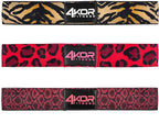 4KOR Fitness Resistance Loop Band Set, Perfect for Crossfit, Yoga, Physical Therapy, and Booty Building