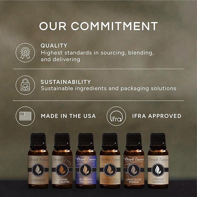Eternal Essence Oils 2 Pack 30ml Premium Fragrance Oil - Chocolate & Banana Creamy - for Candle, Soap Making, Aromatherapy, Diffusers, Home Care, & Humidifiers