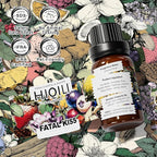 HIQILI Fatal Kiss Diffuser Oil, Essential Oil Blends, Fast Diffusion for Large Spaces, Pet - Safe, Suitable for Home and Other Scenarios - 0.34 Fl Oz