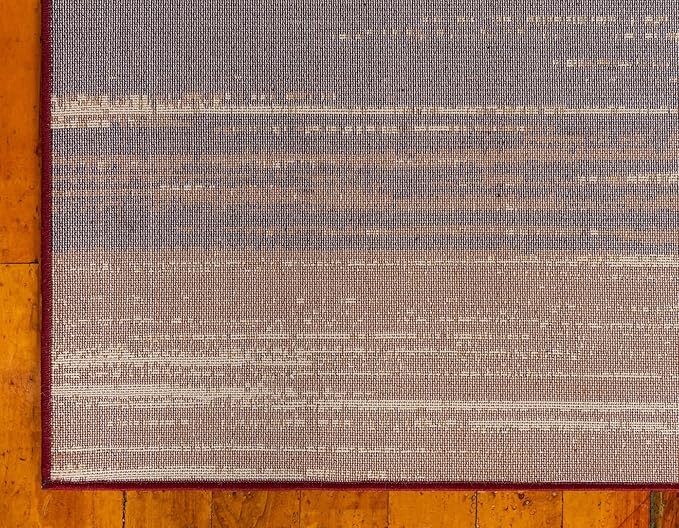 Unique Loom Barista Collection Area Rug - Mundo Nova (5' 3" x 8' Rectangle, Beige/ Blue)