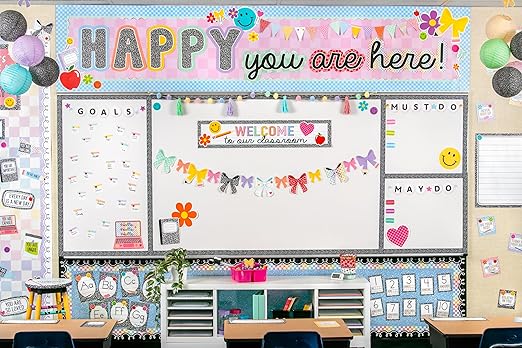 Teacher Created Resources Pink Checkers Better Than Paper® Bulletin Board Roll (TCR77603)