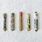 Metal Mezuzah, Exquisite Jerusalem Enamel Mezuzah