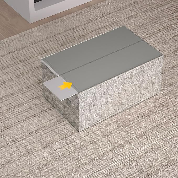 Wardrobe Clothes Organizer, 5 Compartments Jeans Organizers and Storage, Stackable Drawer Organizer for Closet - Pants, Sweaters, T-Shirts, Dimension 14.2" x 11"x 8"