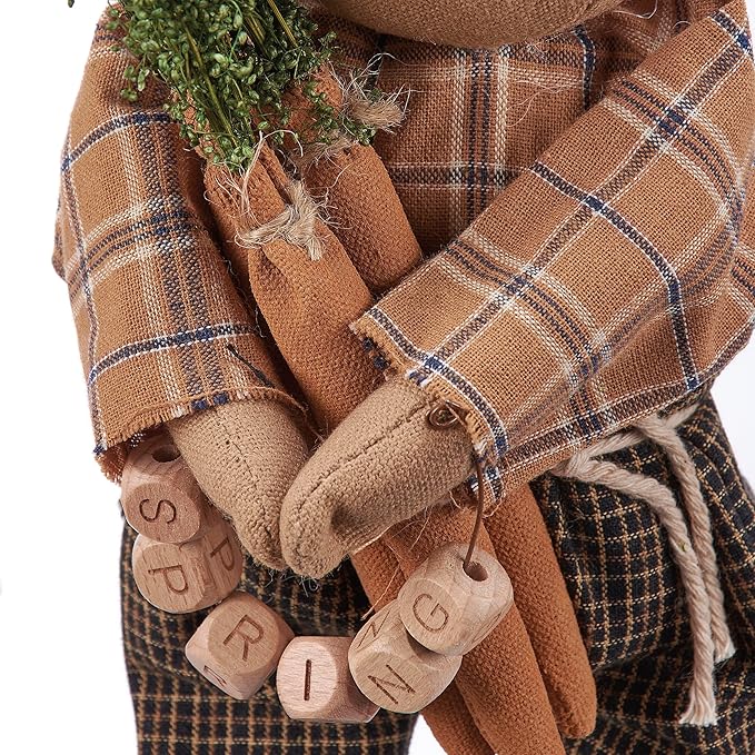 Primitives by Kathy Collectible Doll - Spring Rabbit