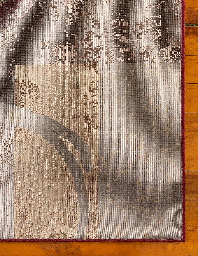 Unique Loom Barista Collection Area Rug - Kouillou (3' 1" x 5' 3" Rectangle, Multi/ Brown)