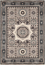 Keen Home Design 3x5 Rug - Machine Washable Entry Rug with Non-Slip Backing, Ideal for Enteryway, Kitchen, Bathroom, Laundry Room - Vintage, Easy Clean, Durable, Low Pile Rug - (3' x 5')